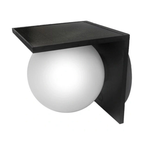 $ KINKIET LED SOLAR 1000lm PIR SPHERE